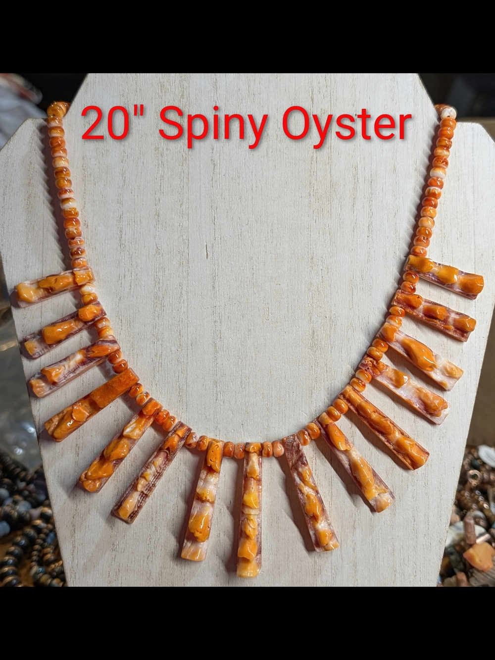Amazing Spiny Oyster Statement Necklace